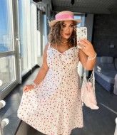 Сарафан на пуговицах спереди  VW-1597A395