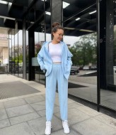 Спортивный костюм женский на змейке  DMP-R1016A450