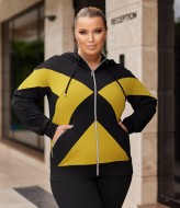 Спортивный костюм женский на молнии KYB-17254A23