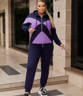 Спортивный костюм женский на молнии KYB-17254A23