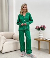 Пижама женская шелковая с штанами MIS-132A550