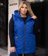 Удлиненная жилетка на синтепоне IRK-2228.1A630