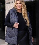 Удлиненная жилетка на синтепоне IRK-2228.1A630