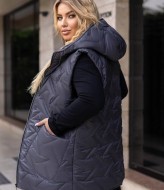 Удлиненная жилетка на синтепоне IRK-2228.1A630