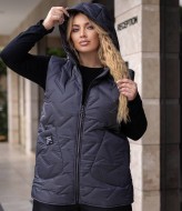 Удлиненная жилетка на синтепоне IRK-2228.1A630