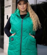 Удлиненная жилетка на синтепоне IRK-2228.1A630