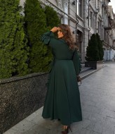 Длинное платье на запах YM-8071A21