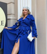 Длинное платье на запах YM-8071A21