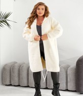 Пальто из альпаки с капюшоном MAX-941A1400