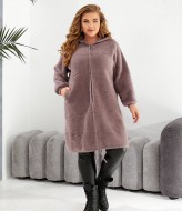 Пальто из альпаки с капюшоном MAX-941A1400