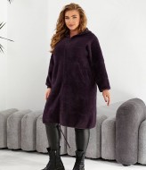 Пальто из альпаки с капюшоном MAX-941A1400