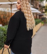 Теплая рубашка женская однотонная  LF-260A620