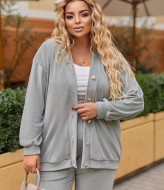 Велюровий костюм LF-261A660