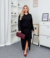 Длинное облегающее платье  BEL-501A15