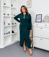 Длинное облегающее платье  BEL-501A15