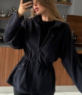 Флісова кофта з затяжками LK-355A799