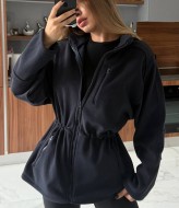 Флісова кофта з затяжками LK-355A799