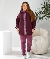 Костюм трійка куртка з Тедді, світшот і штани DV-AR5398A1175