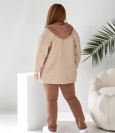 Костюм трійка куртка з Тедді, світшот і штани DV-AR5398A1175