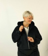 Теплый велюровый костюм женский  YS-2195A780