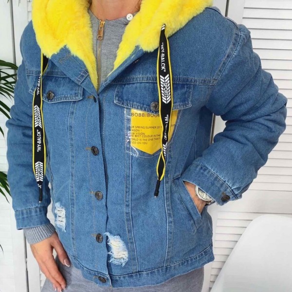 Утепленная куртка с капюшоном YYAH-3350A750
