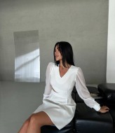 Платье с шифоновыми рукавами DAM-226A650