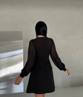 Платье с шифоновыми рукавами DAM-226A650