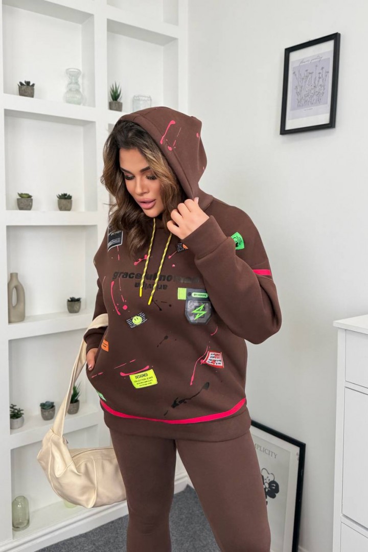 Теплое худи DOL-394A790