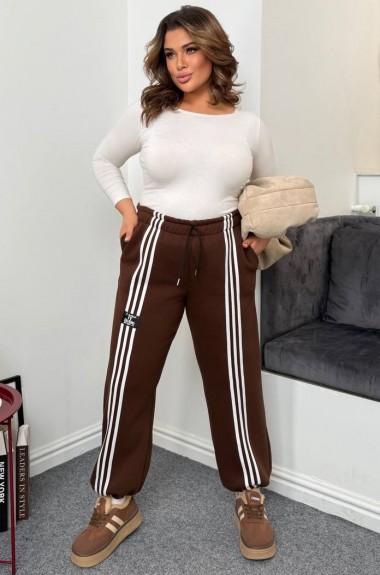 Брюки с лампасами DOL-396A590