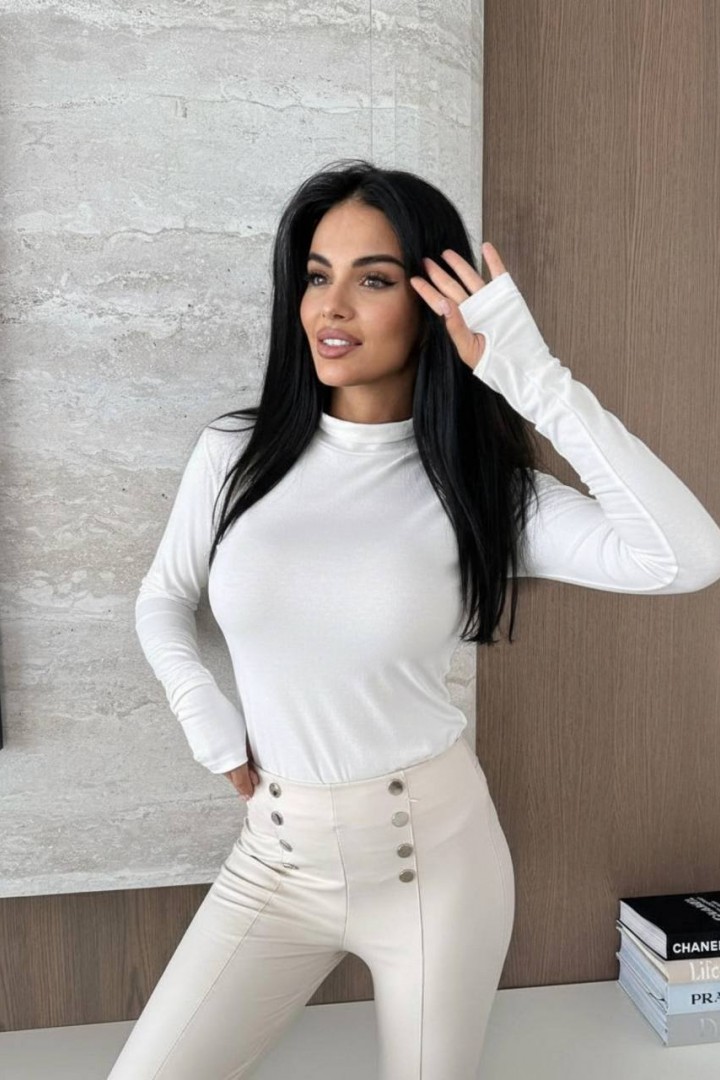 Лонгслив с воротником-стойкой IO-798A280