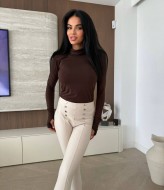 Лонгслив с воротником-стойкой IO-798A280