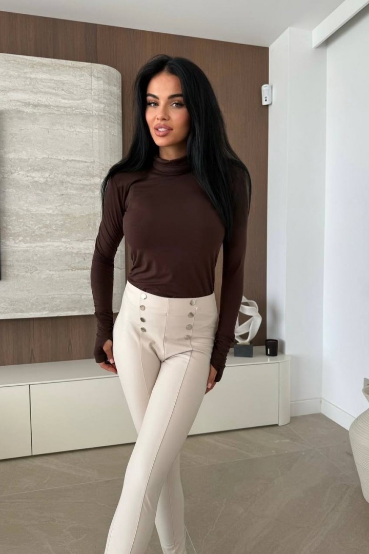 Лонгслив с воротником-стойкой IO-798A280