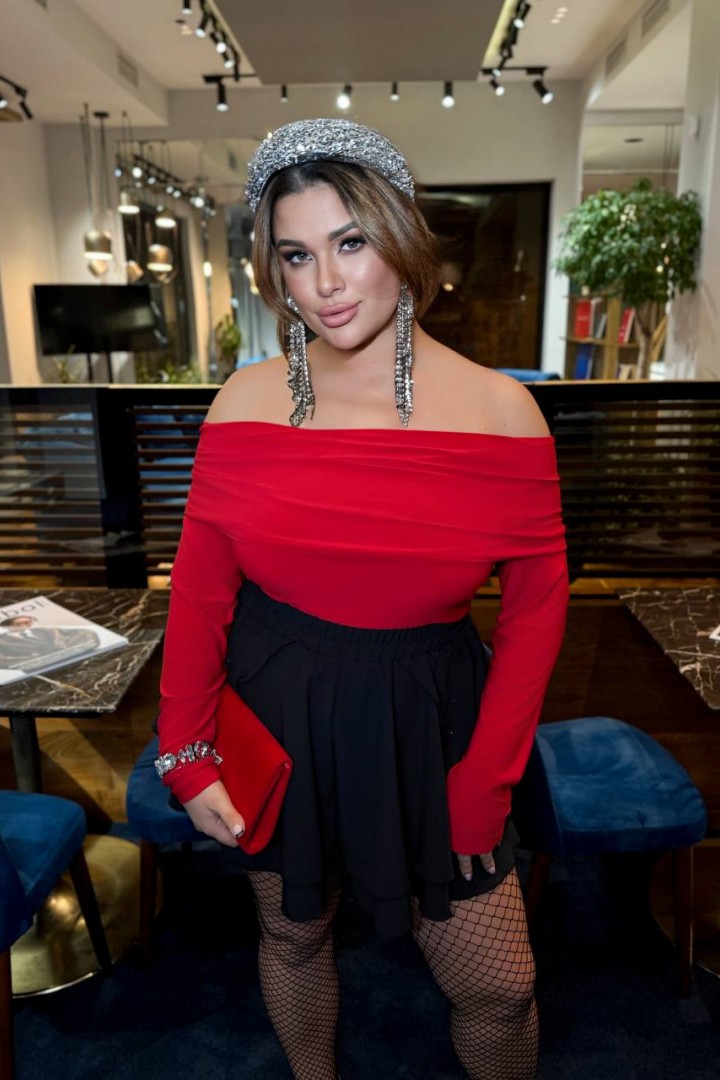 Кофточка с открытыми плечами ANK-7318.1A330