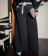 Вечерние брюки с камнями ANK-72907.1A510