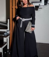Вечерние брюки с камнями ANK-72907.1A510