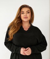 Повседневное платье с длинными рукавами LF-266A520