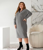 Повседневное платье с длинными рукавами LF-266A520