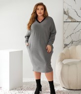 Повседневное платье с длинными рукавами LF-266A520