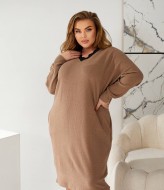 Повседневное платье с длинными рукавами LF-266A520