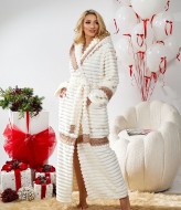 Длинный махровый халат ELR-846A1700