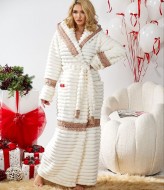 Длинный махровый халат ELR-846A1700