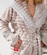 Длинный махровый халат ELR-846A1700