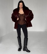 Жіноча шуба LID-600A1500