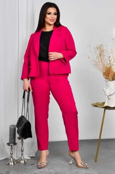 Брючный костюм с коротким пиджаком  ST-395A620