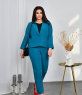 Брючный костюм с коротким пиджаком  ST-395A620