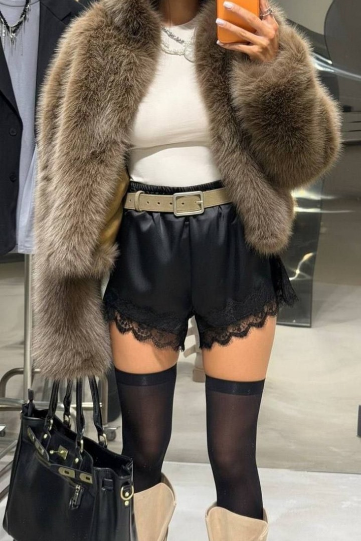 Шорты с кружевом  KC-3362A320