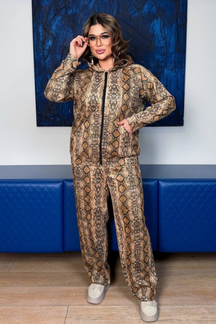 Чудовий костюм двійка з капюшоном AD-7925.1A360