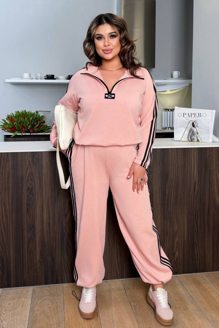 Трикотажний костюм на флісі AD-7927.1A360