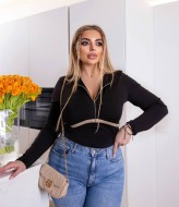 Трикотажный лонгслив ODF-968A400