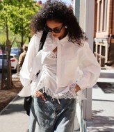 Рубашка укороченная женская  KL-804A400